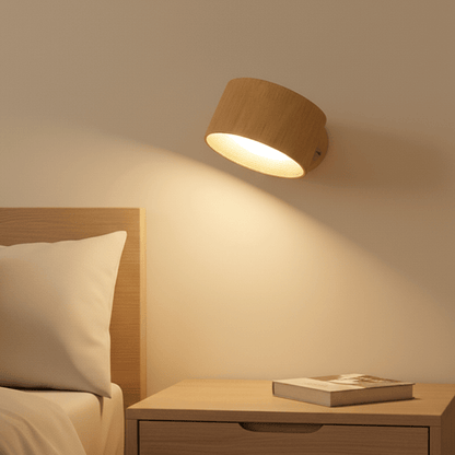 Draadloze Wandlamp Scandinavisch Design met Afstandsbediening - Velinix