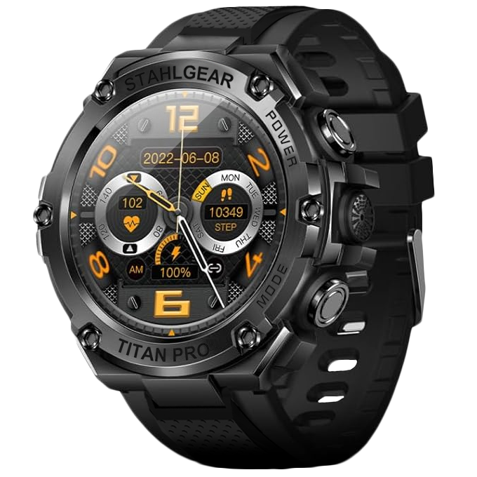 Robuuste Smartwatch met Hartslagmeter en GPS - Velinix