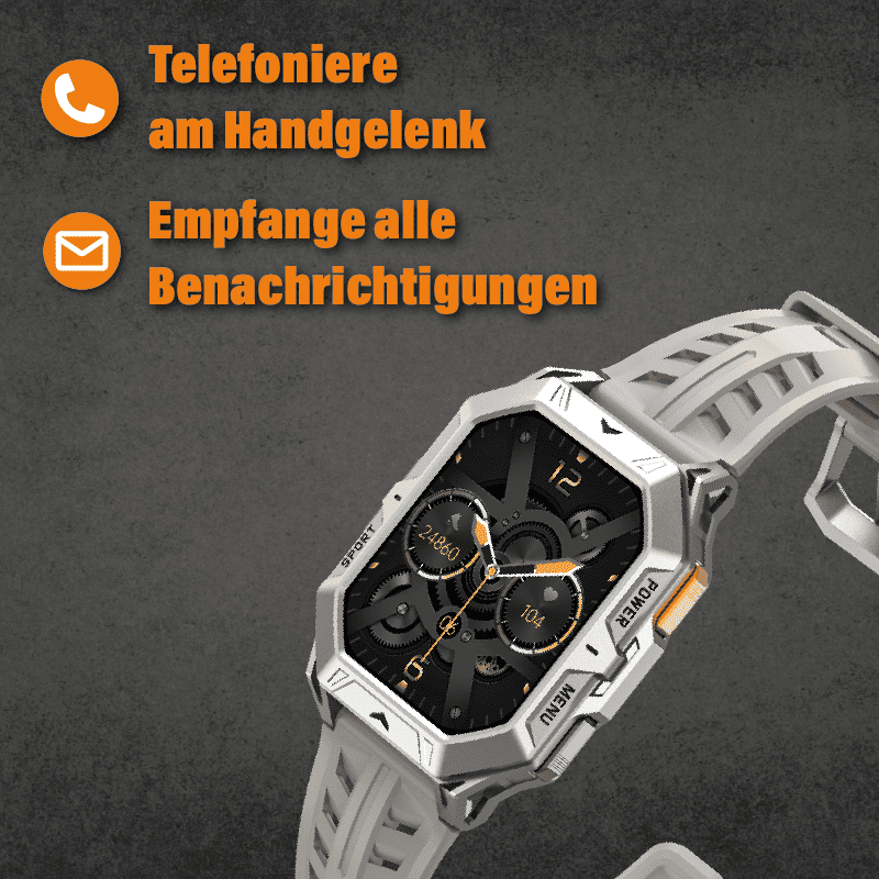 2-in-1 Smartwatch met Hartslagmeter en GPS