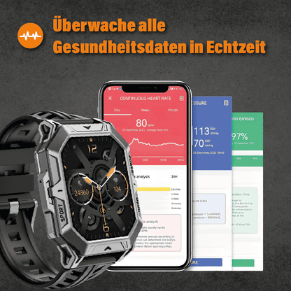 2-in-1 Smartwatch met Hartslagmeter en GPS