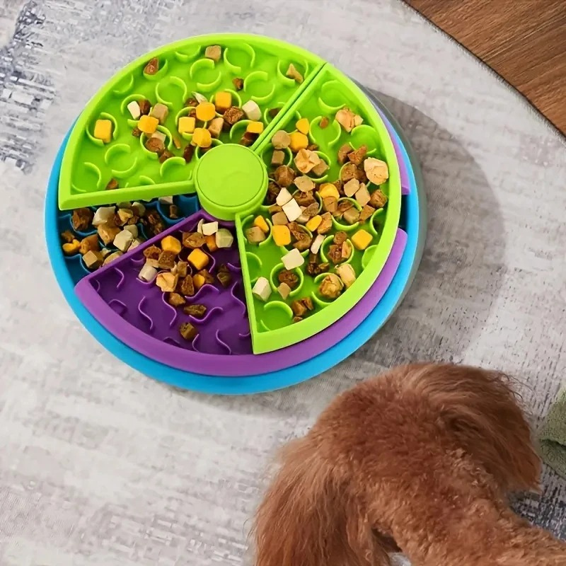 Interactieve Hondenspeeltjes - Draaiende Voederbak voor Honden - Velinix