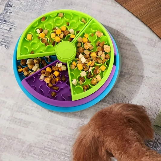 Interactieve Hondenspeeltjes - Draaiende Voederbak voor Honden - Velinix