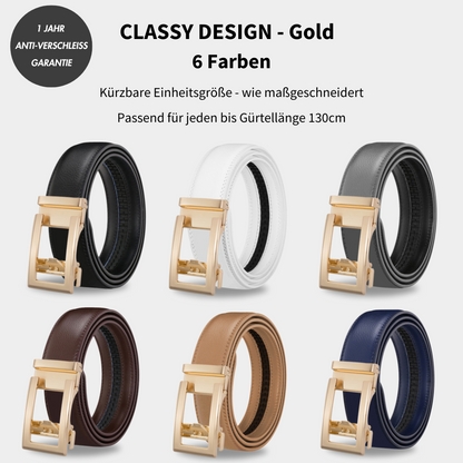 Herenriem Automatisch Gesp Leer Comfortabel Design