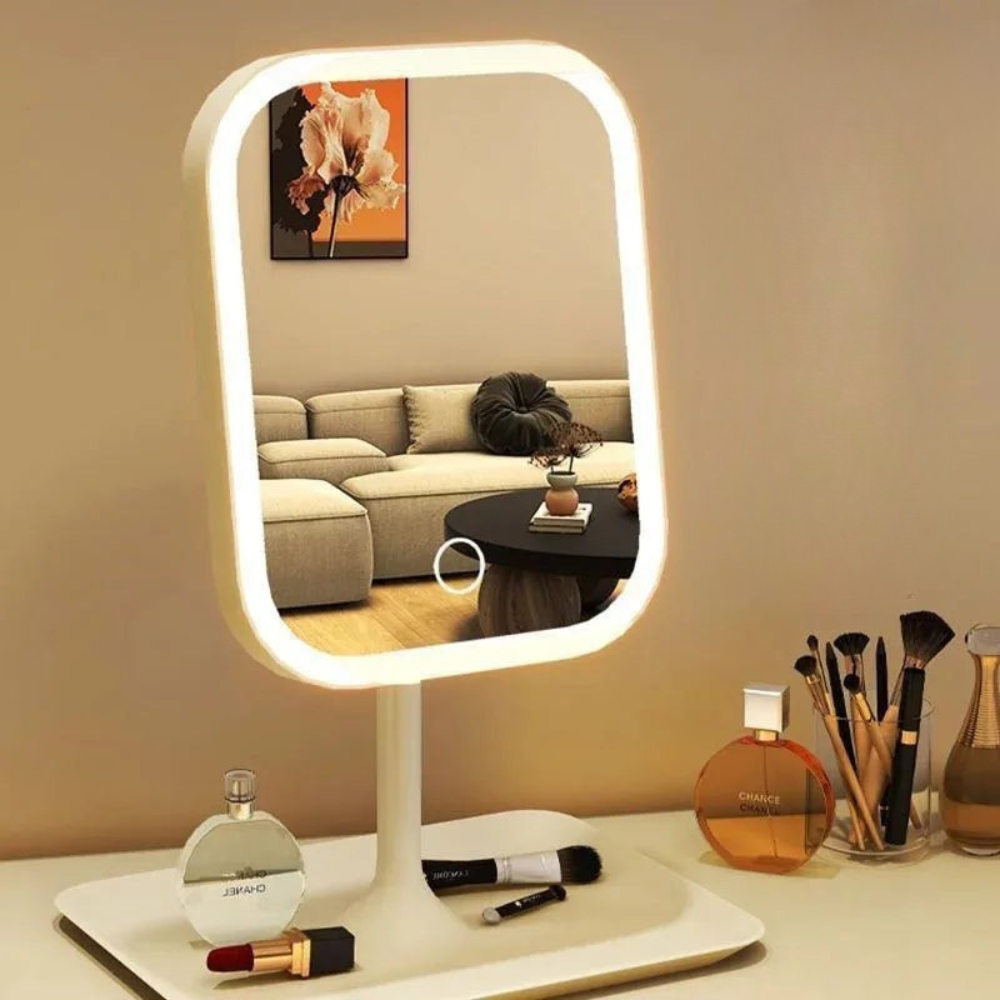 LED Make Up Spiegel Tafelmodel Dimbaar Modern Design