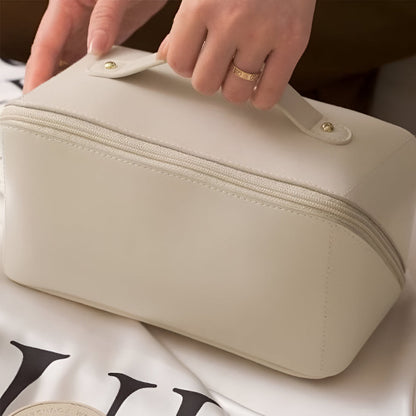 Makeup Tas Reisgrootte Grote Opbergtas PU Leer