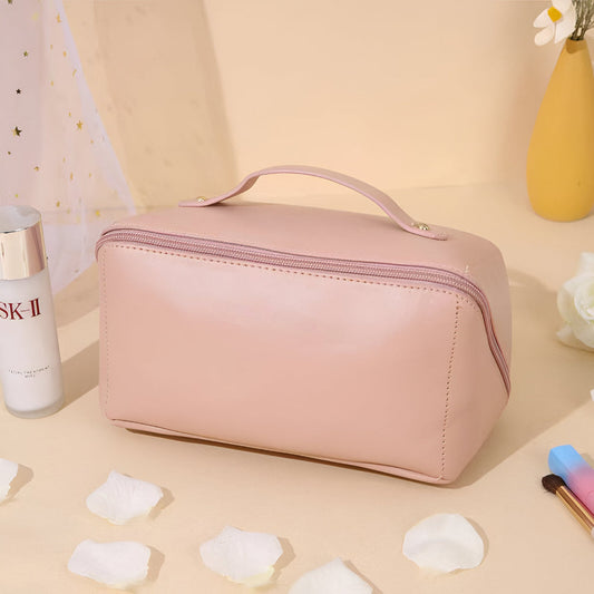 Makeup Tas Reisgrootte Grote Opbergtas PU Leer - Velinix