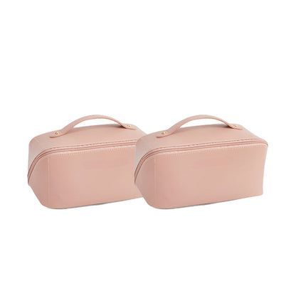 Makeup Tas Reisgrootte Grote Opbergtas PU Leer