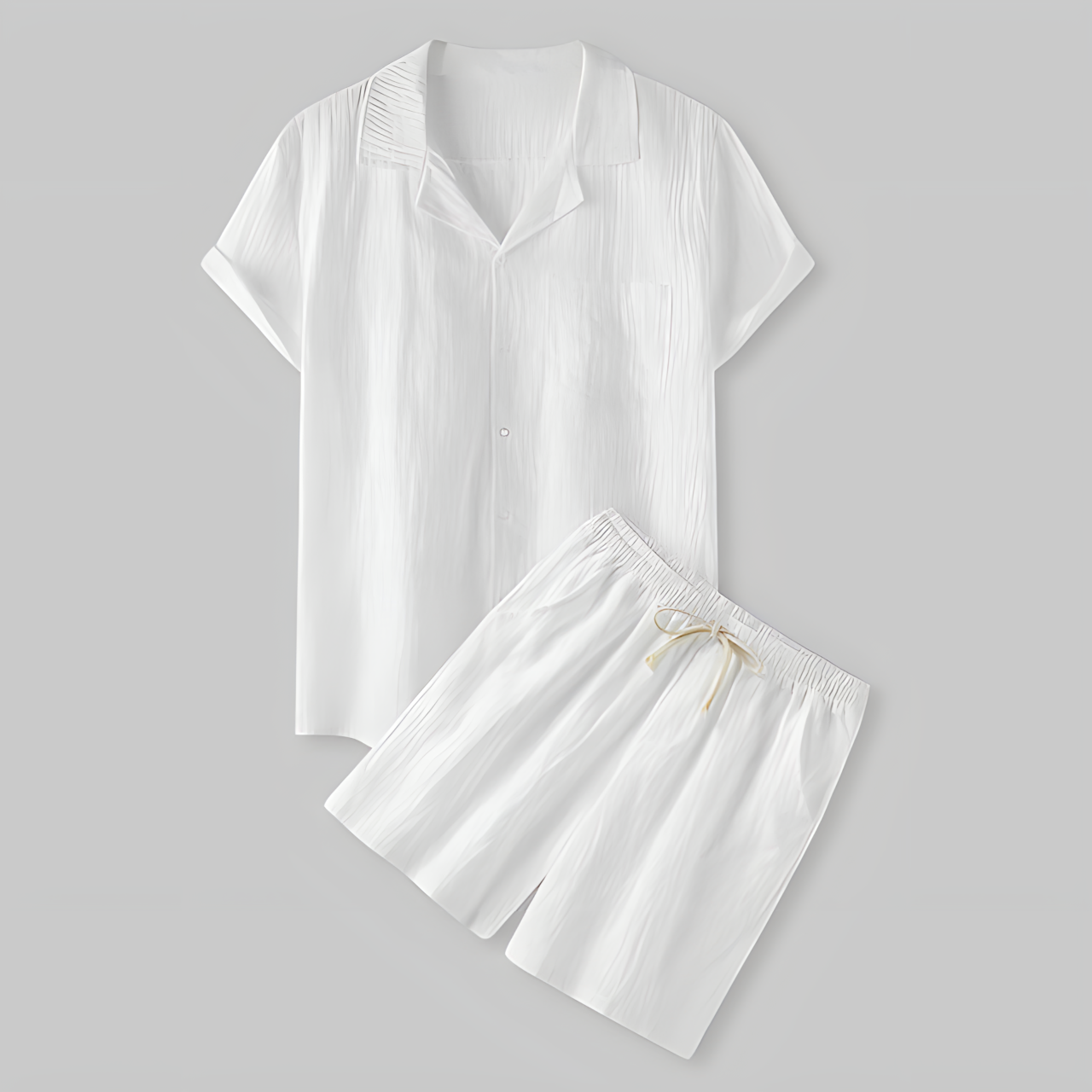 Thiago™ – Heren Zomerset 2-Delig Ademend & Comfortabel Linnen-6