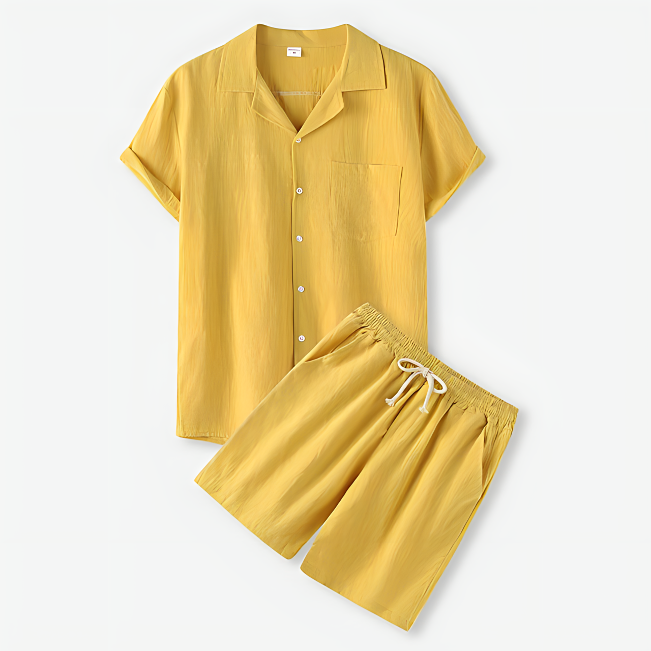 Thiago™ – Heren Zomerset 2-Delig Ademend & Comfortabel Linnen-3