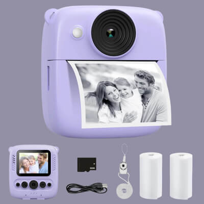 Marcherelle™ – 1080p instant kindercamera met 32GB kaart inbegrepen 1