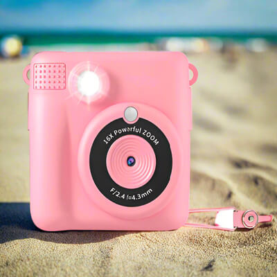 Marcherelle™ – 1080p instantcamera voor kinderen met 32GB SD-kaart inbegrepen 0