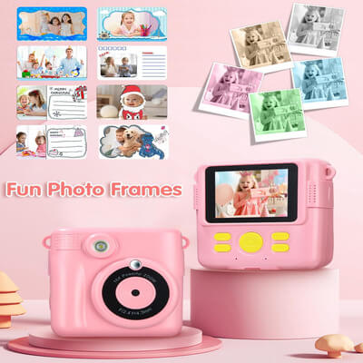 Marcherelle™ – 1080p instantcamera voor kinderen met 32GB SD-kaart inbegrepen 2