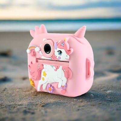 Marcherelle™ – 12MP Dual Lens Instant Camera voor Kinderen 0