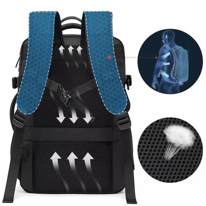 Marcherelle™ – 17 inch uitbreidbare en waterdichte handbagagerugzak 5