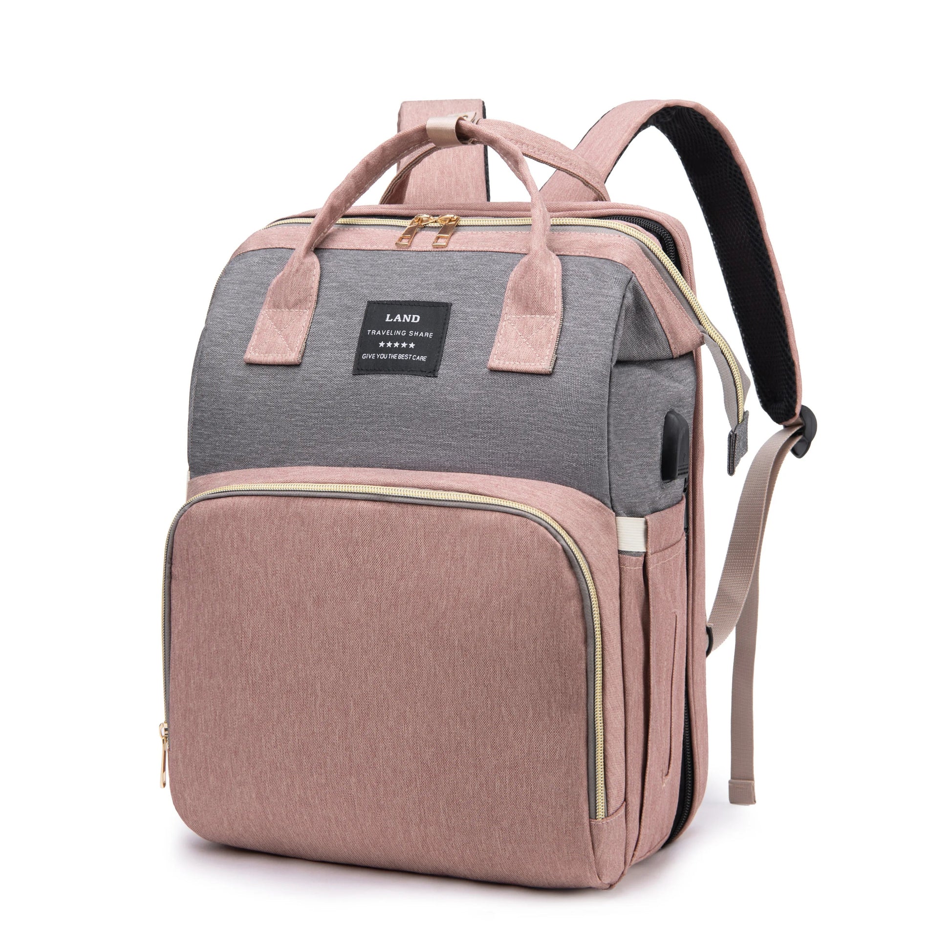 Marcherelle™ – 3-in-1 luiertas met geïntegreerd babybedje 1
