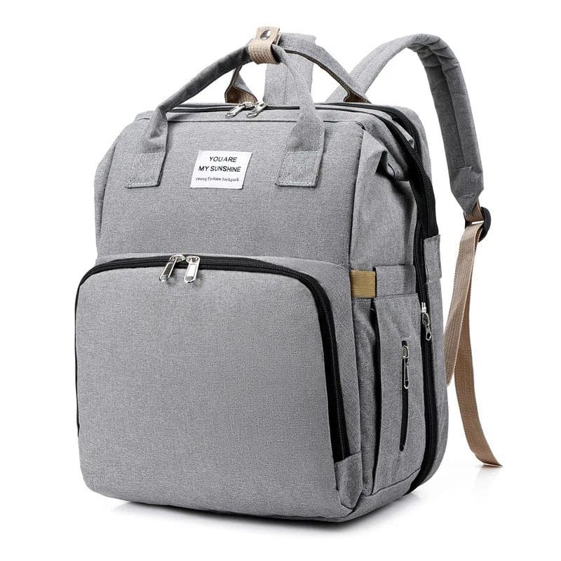 Marcherelle™ – 3-in-1 luiertasrugzak met babybedje en grote inhoud 1