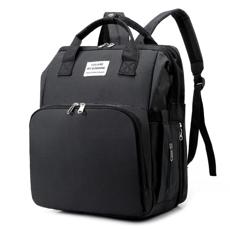 Marcherelle™ – 3-in-1 luiertasrugzak met babybedje en grote inhoud 2