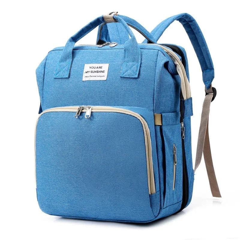 Marcherelle™ – 3-in-1 luiertasrugzak met babybedje en grote inhoud 3