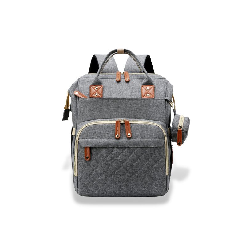 Marcherelle™ – 3-in-1 luiertasrugzak met draagbaar babybedje 7
