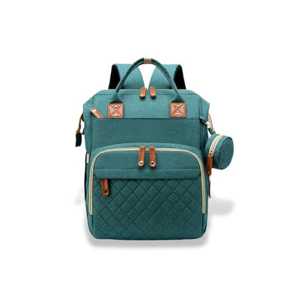 Marcherelle™ – 3-in-1 luiertasrugzak met draagbaar babybedje 8