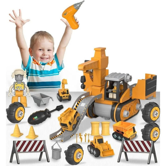 Marcherelle™ – 4-in-1 educatieve bouwtruck voor kinderen 0