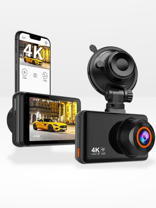 Marcherelle™ – 4K-autodashcam – nachtzicht, wifi en 24-uurs parkeren 0