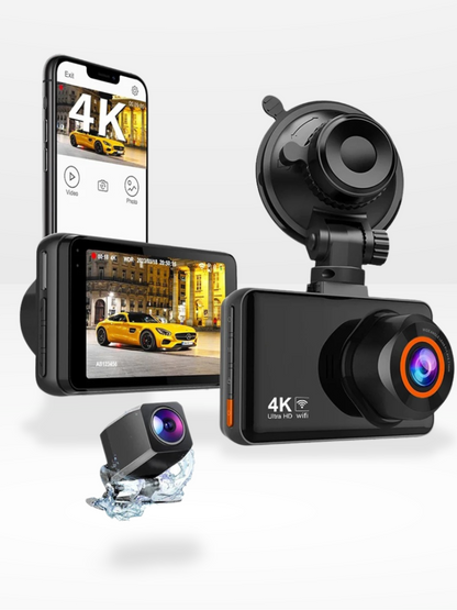 Marcherelle™ – 4K-autodashcam – nachtzicht, wifi en 24-uurs parkeren 1