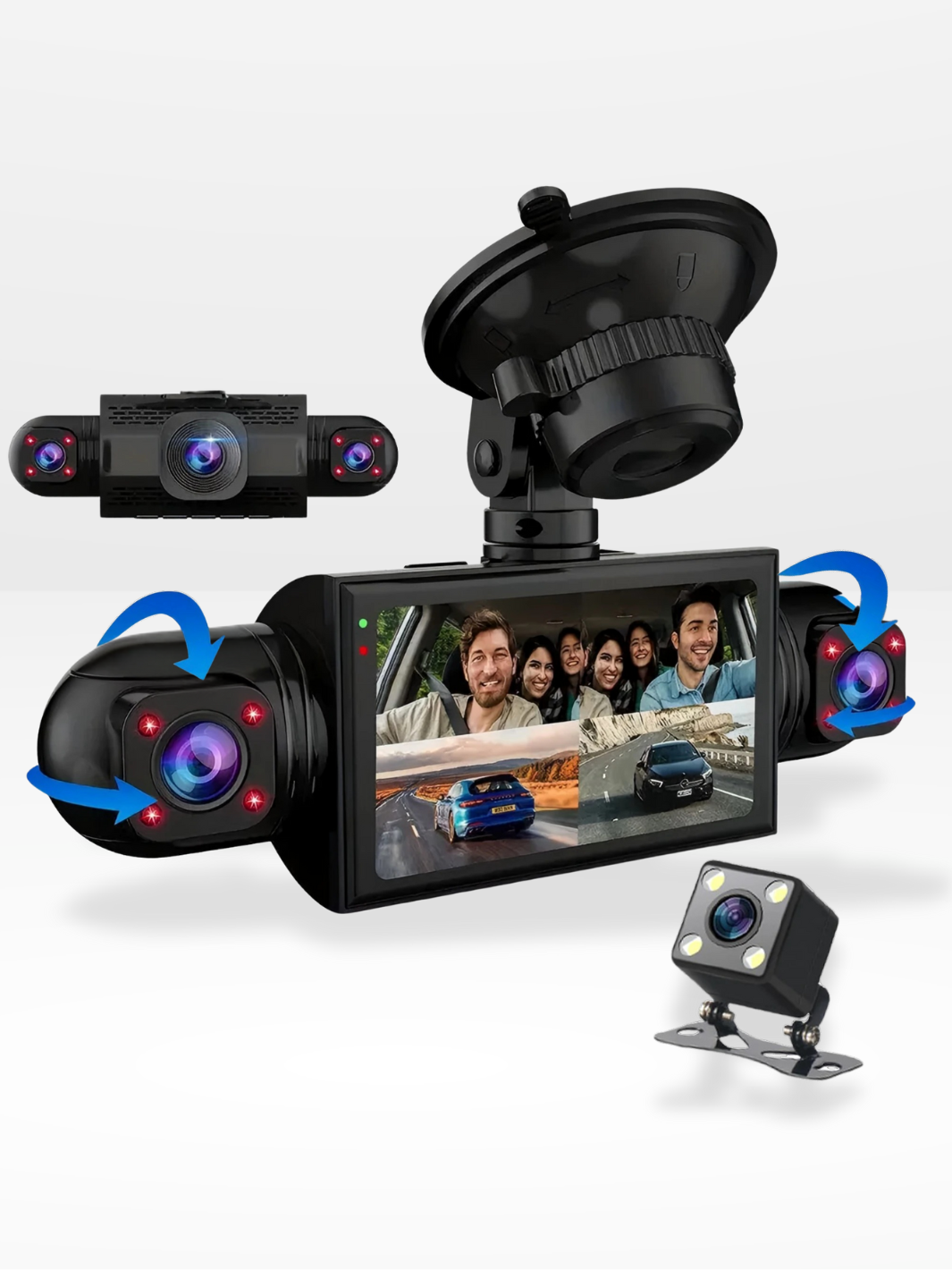 Marcherelle™ – 4K UHD-autocamera met ingebouwde GPS 1
