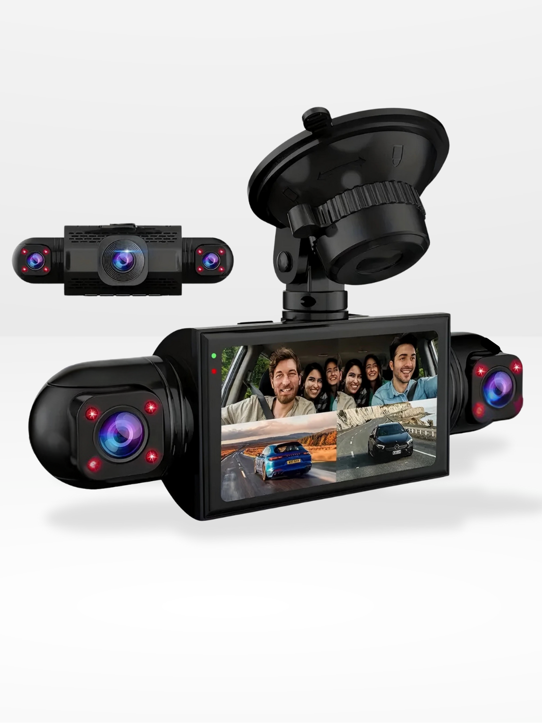 Marcherelle™ – 4K UHD-autocamera met ingebouwde GPS 3