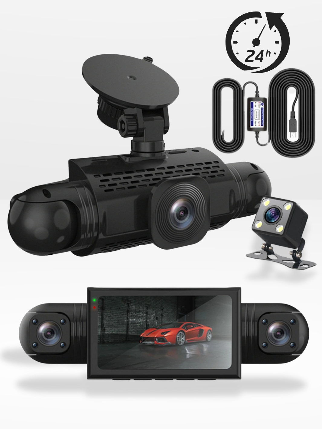 Marcherelle™ – 4K UHD-autocamera met ingebouwde GPS 4