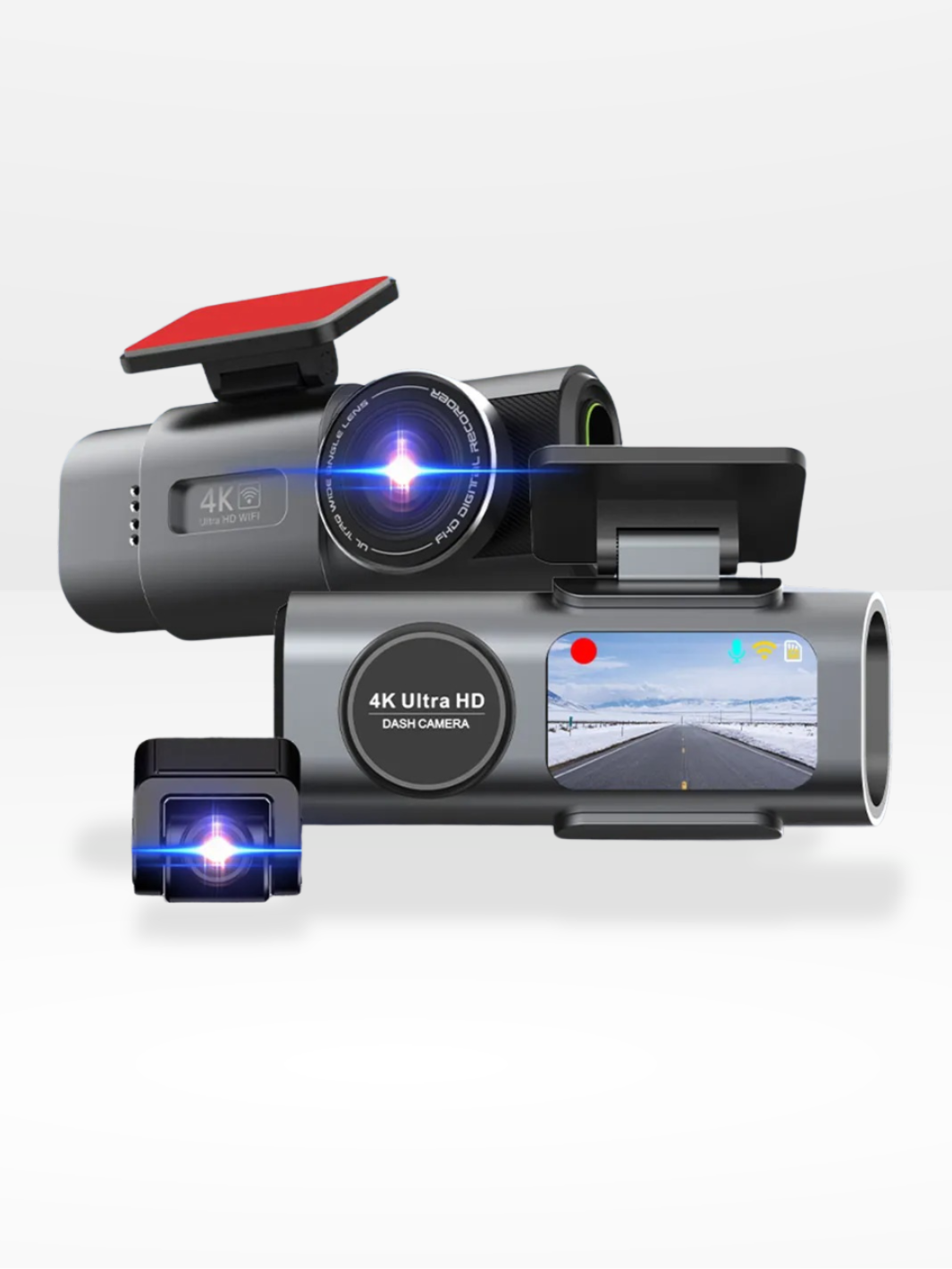 Marcherelle™ – 4K Ultra HD auto-dashcam met ingebouwde GPS 1