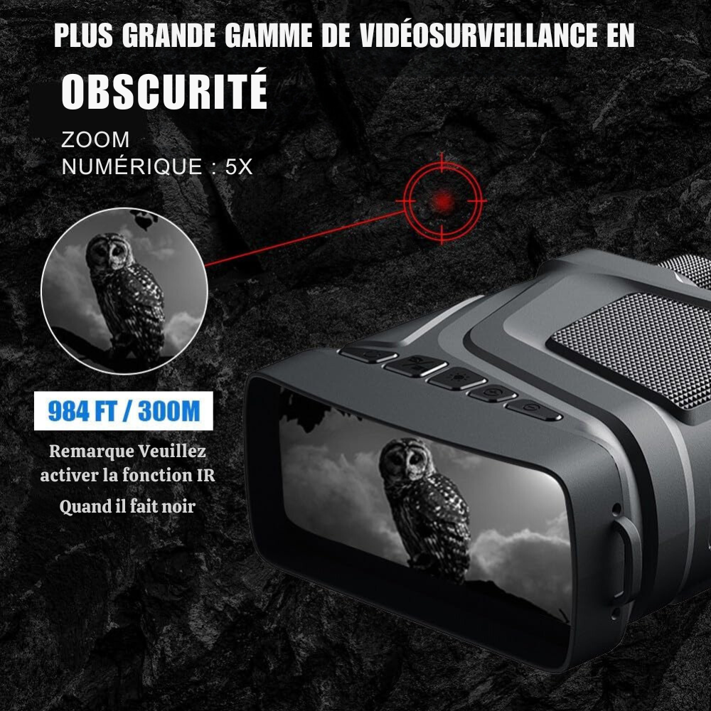 Marcherelle™ – 4K infrarood nachtzicht verrekijker met 8x zoom 3