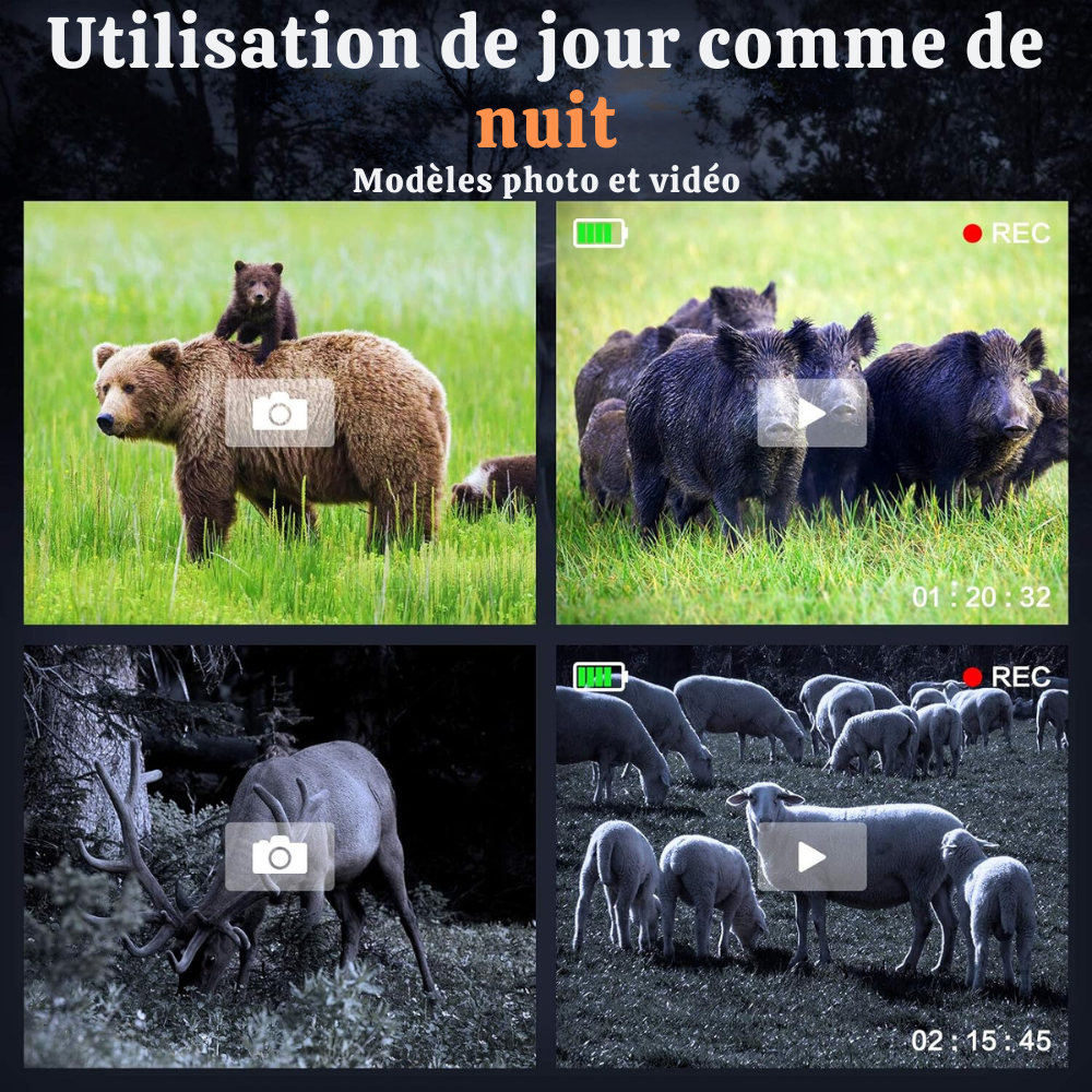 Marcherelle™ – 4K infrarood nachtzicht verrekijker met 8x zoom 5