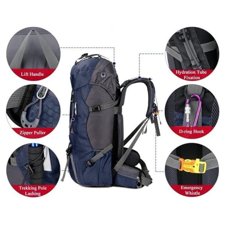 Marcherelle™ – 60L wandelrugzak: duurzaam comfort voor avontuur 2