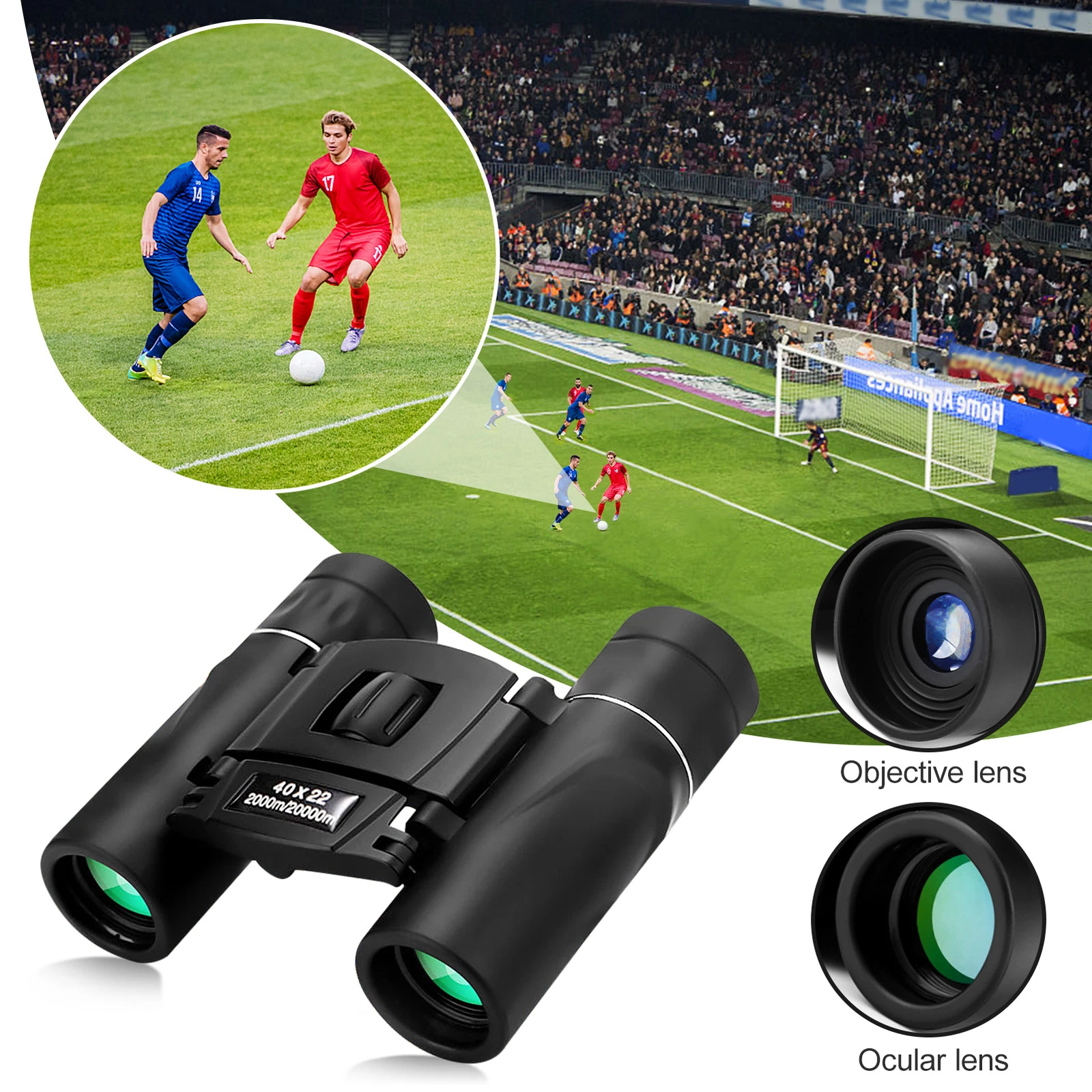 Marcherelle™ – 8x compacte verrekijker met high-definition lenzen 8