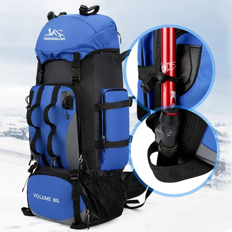 Marcherelle™ – 90L ultralichte en waterdichte wandelrugzak 1