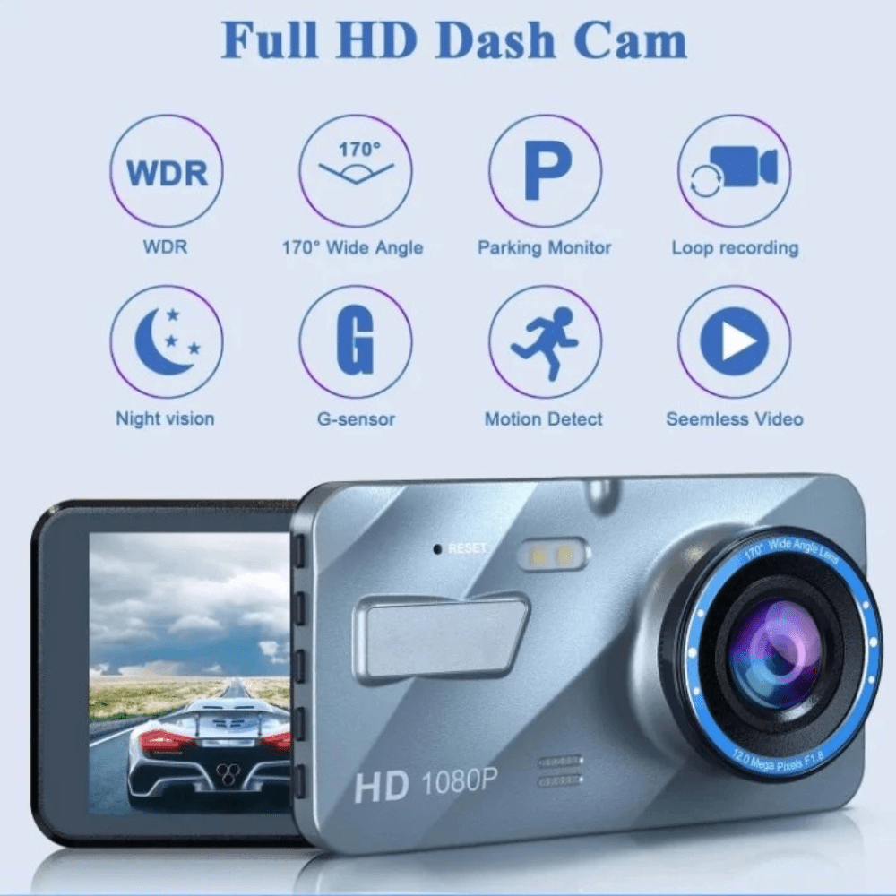 Marcherelle™ – Dashcam voor en achter in de auto met nachtzicht 2