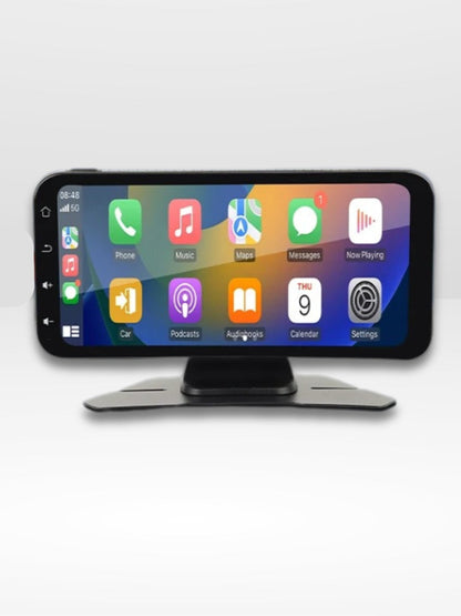 Marcherelle™ – Draadloos CarPlay-scherm met geïntegreerde 4K-dashcam 0