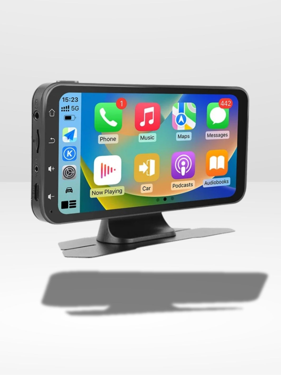 Marcherelle™ – Draadloos CarPlay-scherm met geïntegreerde 4K-dashcam 1