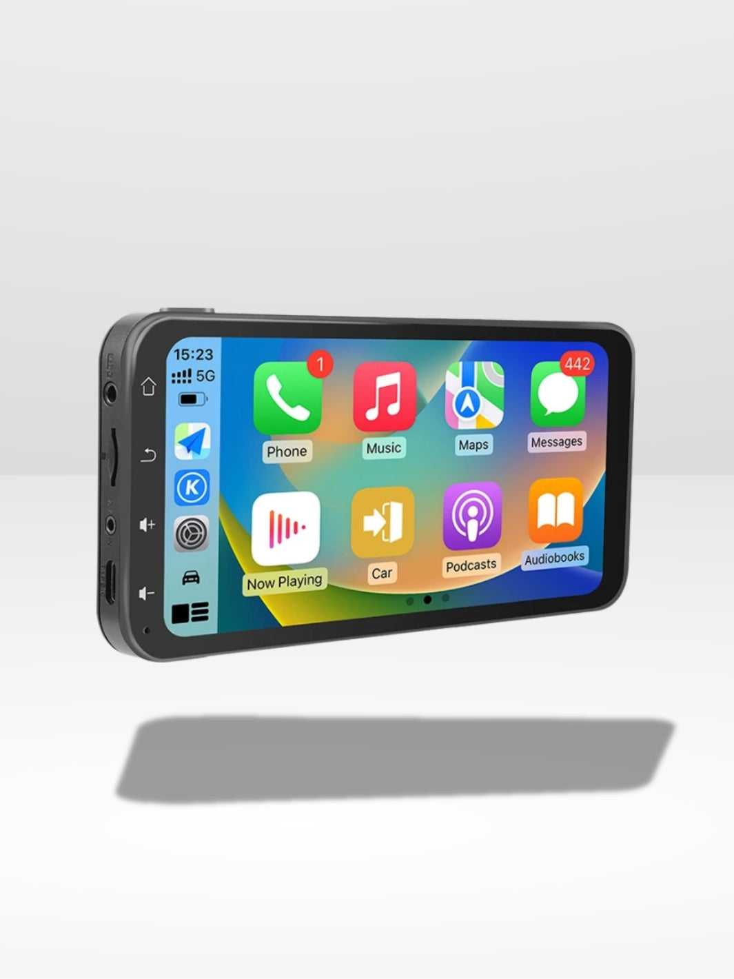 Marcherelle™ – Draadloos CarPlay-scherm met geïntegreerde 4K-dashcam 3