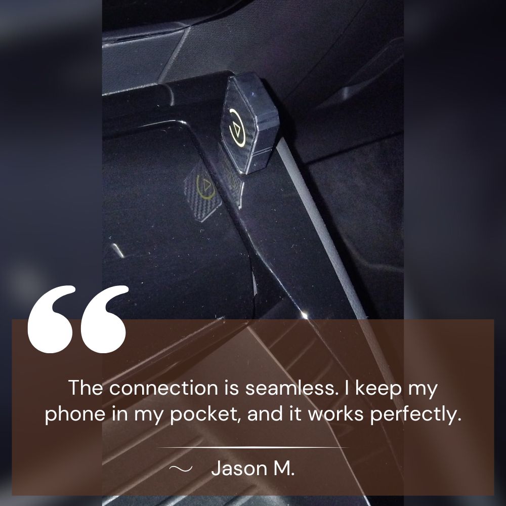 Marcherelle™ – Draadloze CarPlay-adapter compatibel met iOS en Android 5