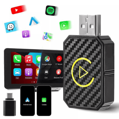 Marcherelle™ – Draadloze CarPlay-adapter compatibel met iOS en Android 7