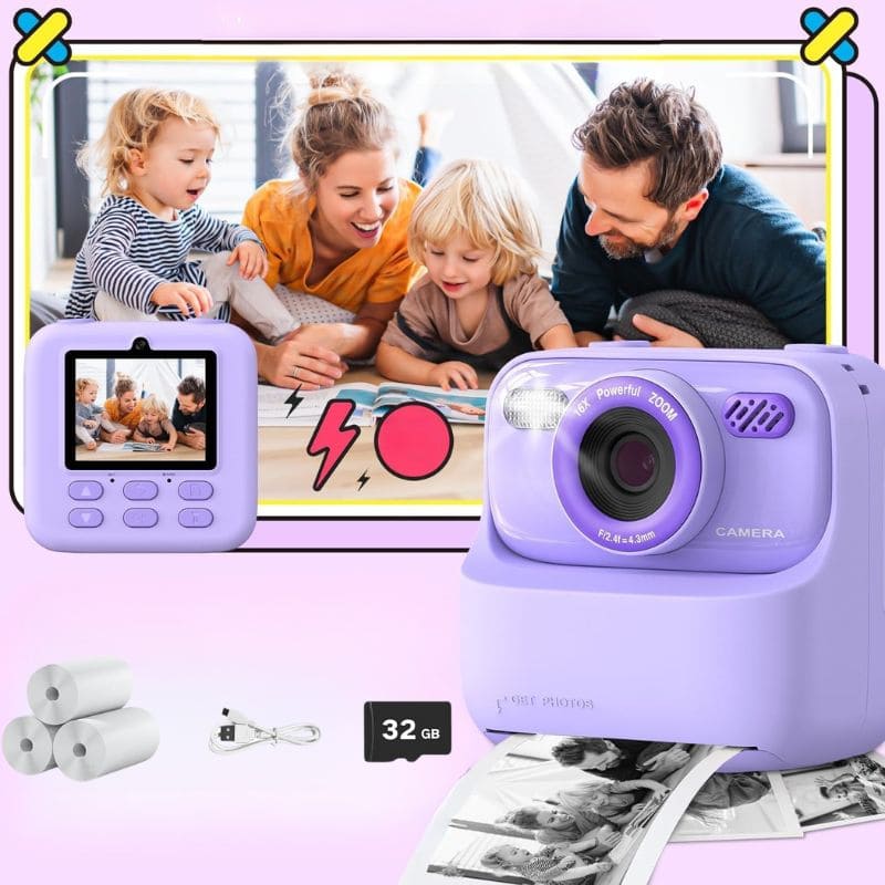 Marcherelle™ – Instantcamera voor creatieve kinderen 1