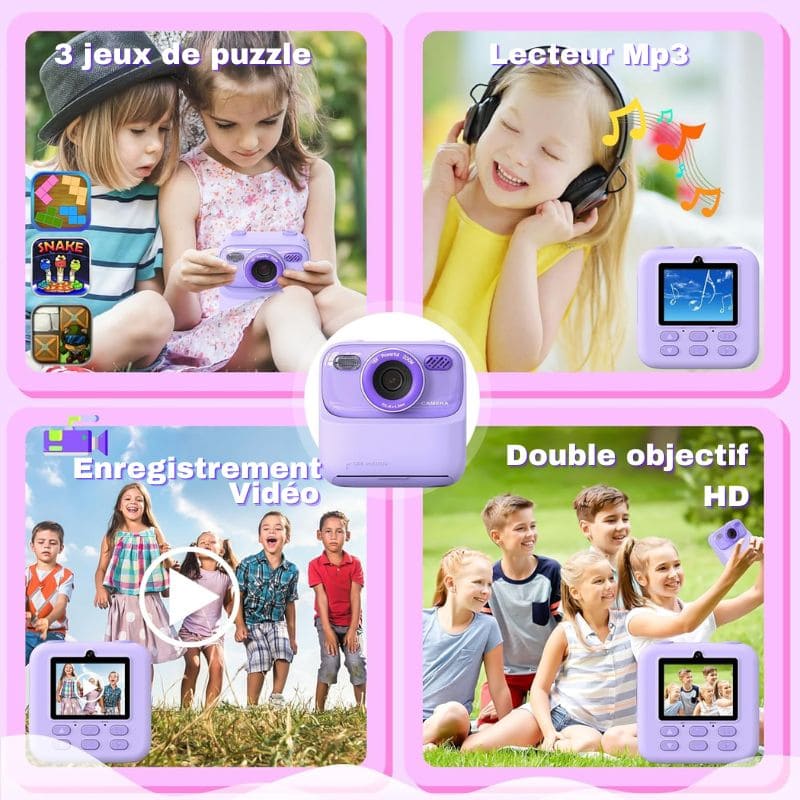 Marcherelle™ – Instantcamera voor creatieve kinderen 5