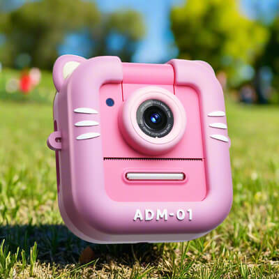 Marcherelle™ – Instantcamera voor kinderen met roterende lens, 48 MP 0