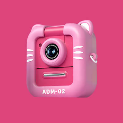 Marcherelle™ – Instantcamera voor kinderen met roterende lens, 48 MP 3