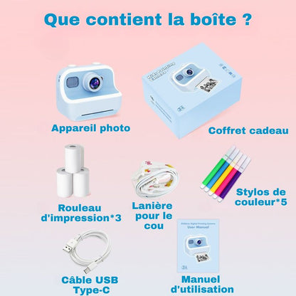 Marcherelle™ – Kindercamera met direct inktloos printen 5