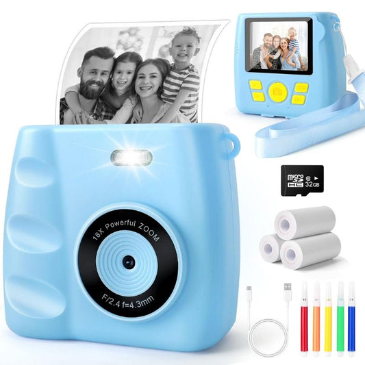 Marcherelle™ – Kindercamera met direct printen 0
