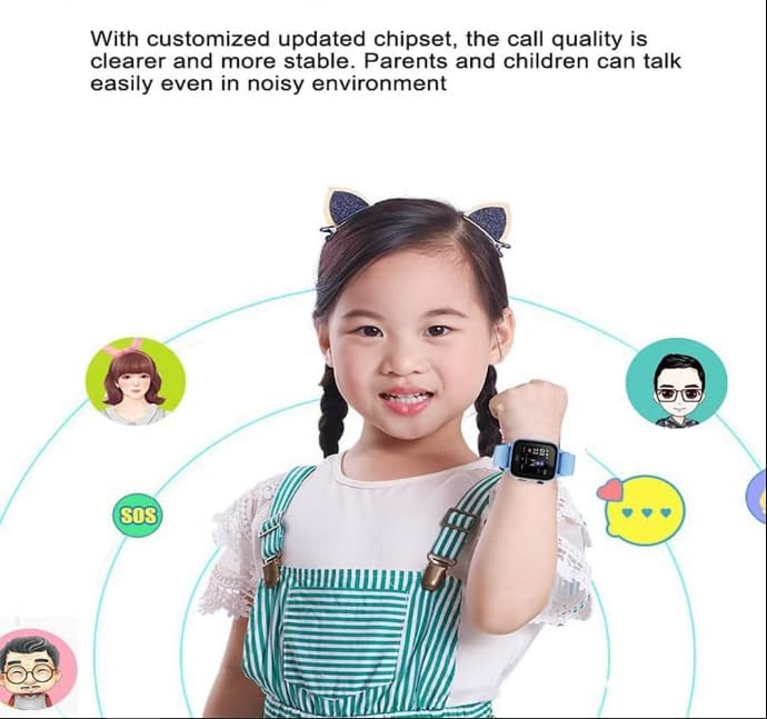 Marcherelle™ – Kindersmartwatch met GPS-locatie en oproepen 6