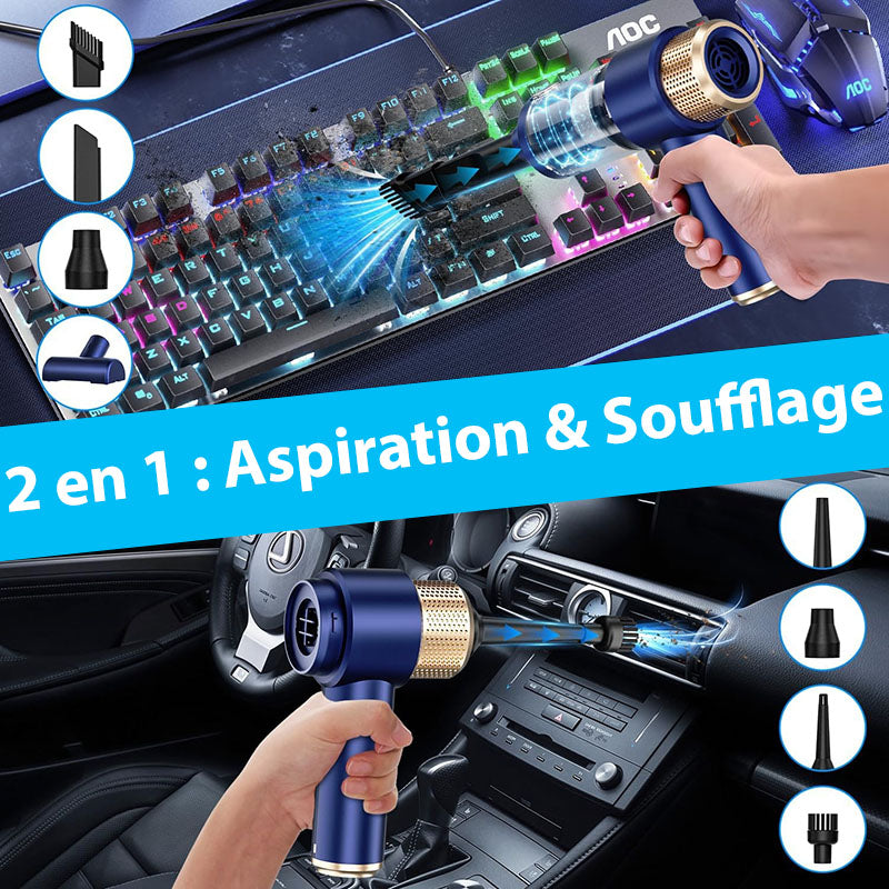 Marcherelle™ – Krachtige en efficiënte draadloze autostofzuiger 2